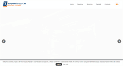 Desktop Screenshot of europeantransport.com