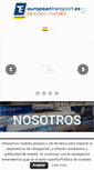 Mobile Screenshot of europeantransport.com